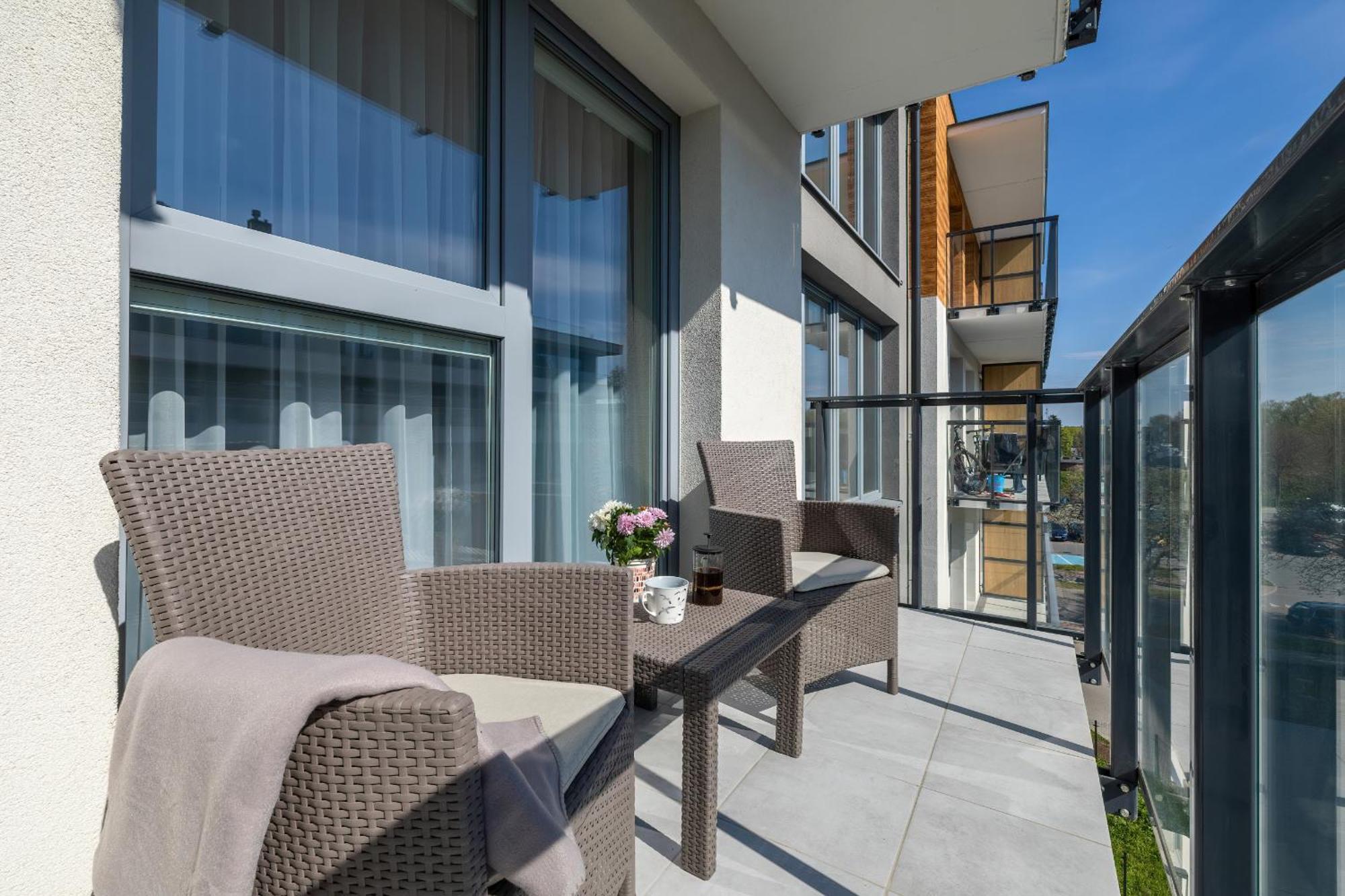 Gustowny Z Parkingiem I Balkonem W Kolobrzegu By Renters *